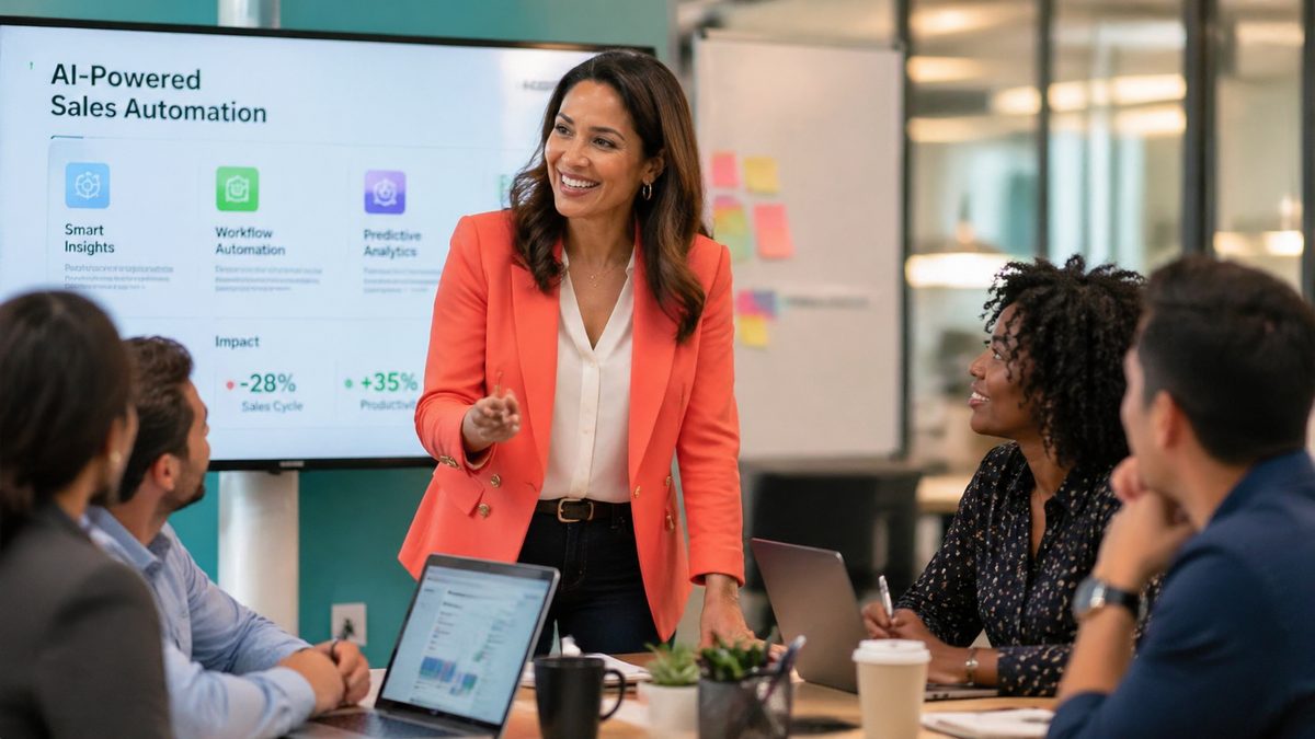 Sales leaders in a peer advisory session